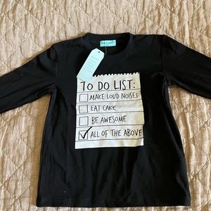 Kids tshirt , long sleeve